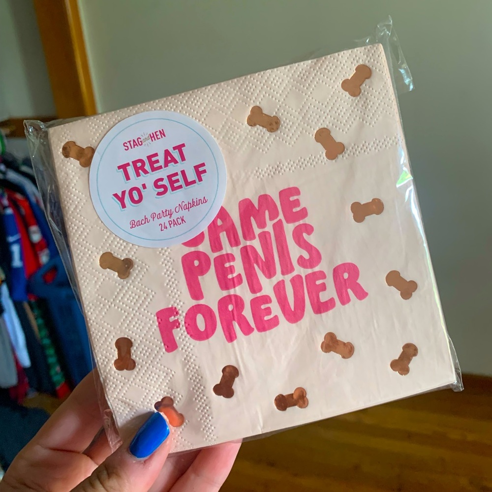 Same Penis Forever Napkins (24 pack)